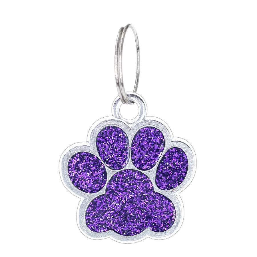 Dog Footprint Pet Pendant-113/(with hole)