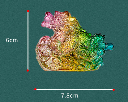 New Crystal Dragon on Auspicious Clouds-1.14
