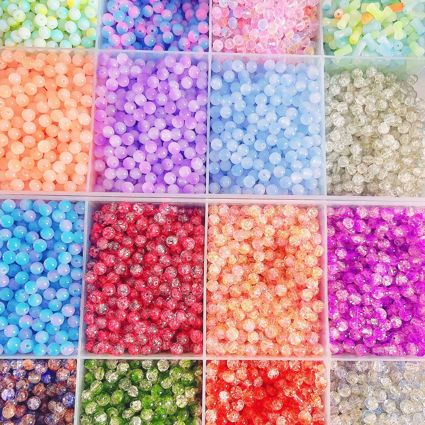 DIY Glass Beads Lucky Bags Over hundred Styles- A3/Open in Live