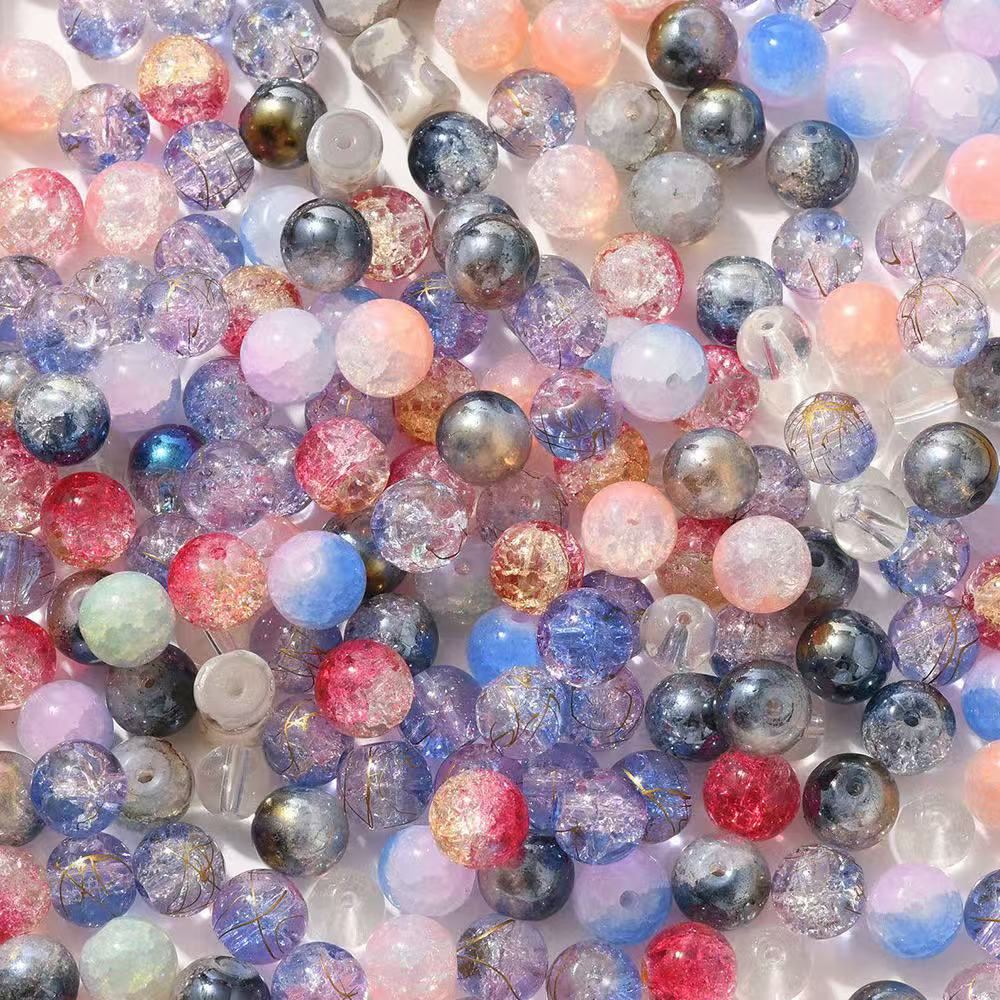 Mix Colors Glass Beads Sale by Weight(1 Shovel≈100gram≈100pcs)