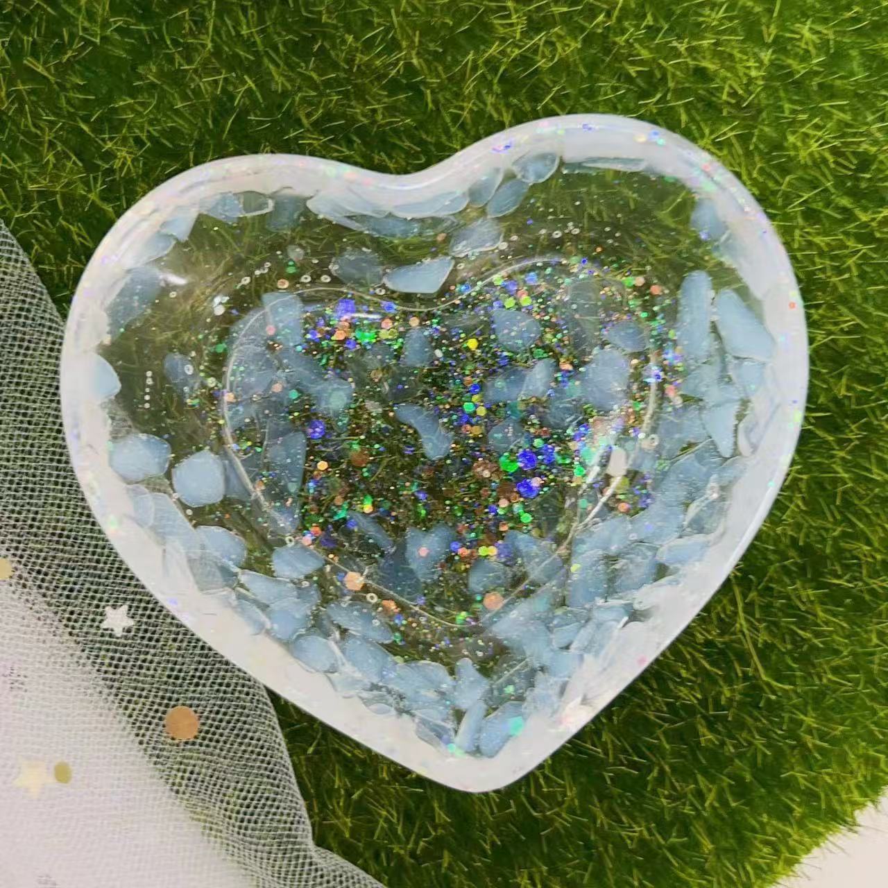 Natural crystal love tray-1.12