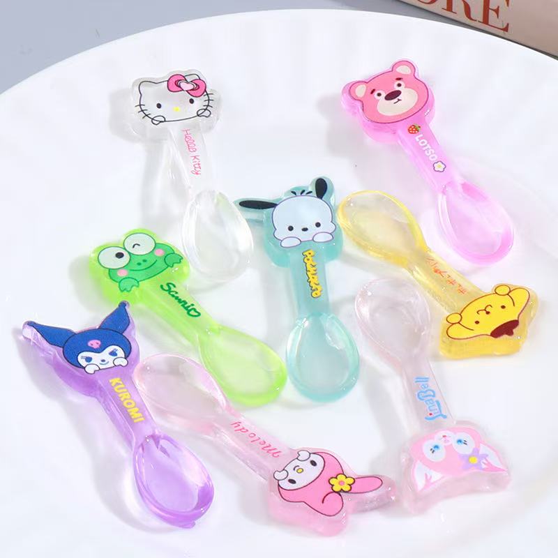 Luminous Sanrio spoon-Open by yourself not open in live