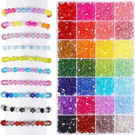 Shining Crystal Beads (15~20 pcs beads per bag)-A4