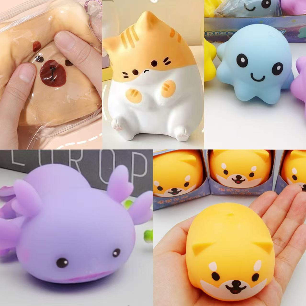 So CuteSquishy Fidget Toy - 16(Charms)