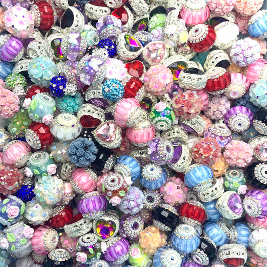 Handmade Mix Fancy beads DIY pens - Open on live( Magical Charm )- 2Y