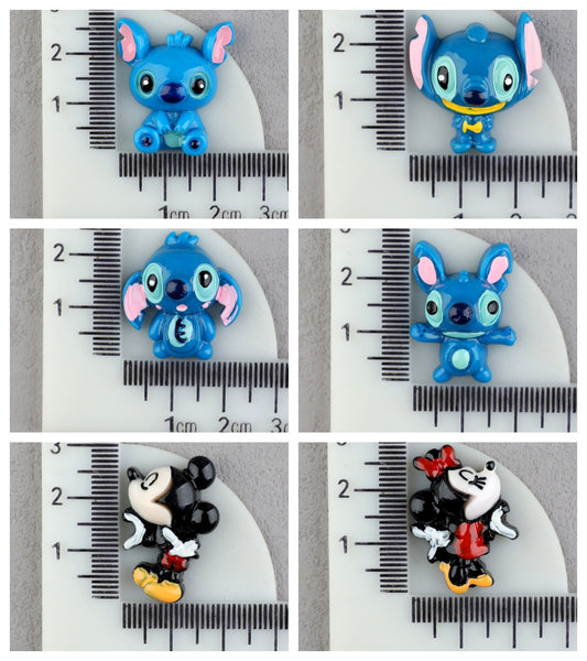 Stitch Stitch Cartoon Animal DIY Accessories-Open by yourself not open in live