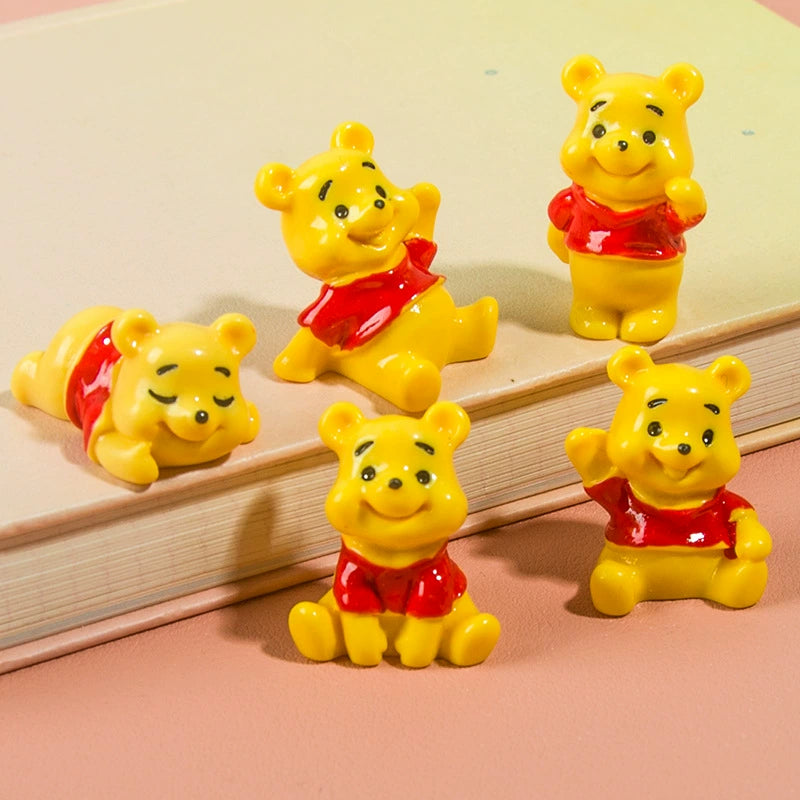 3D Pooh bear and losto beads - C7