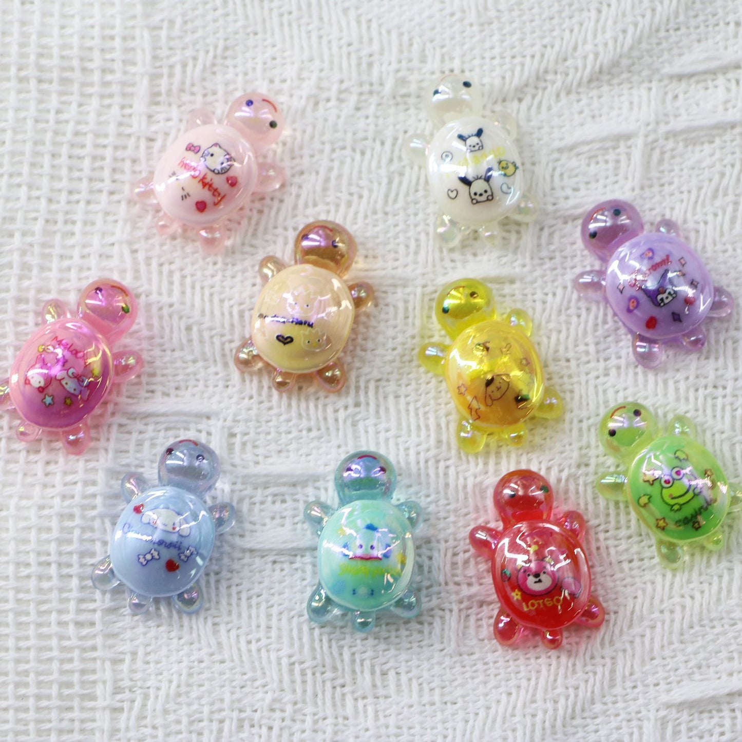 Sanrio Luminous Electroplated Turtle - Open by yourself not open in live