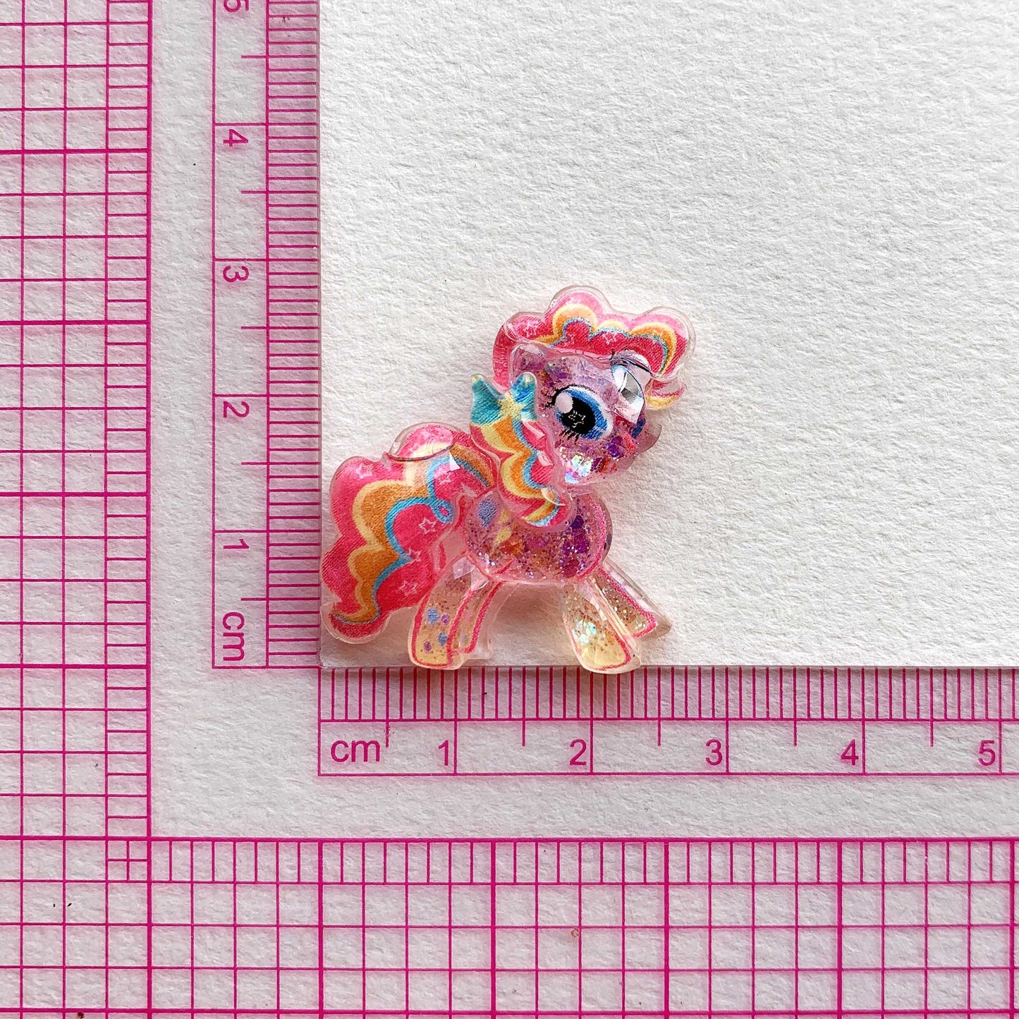 Cartoon Unicorn Pony Charms DIY Phone case - C1