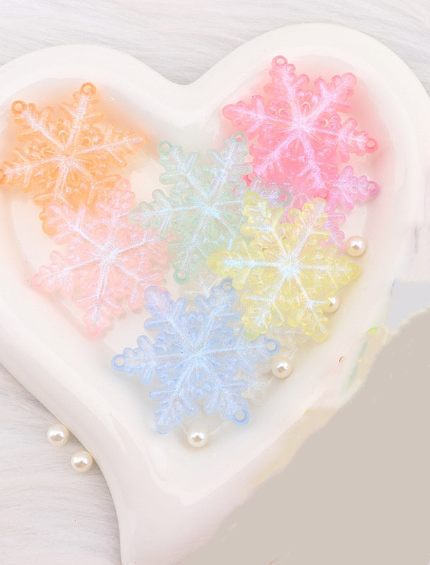 Luminous snowflake-91.1/（with hole）/(Rainbow)