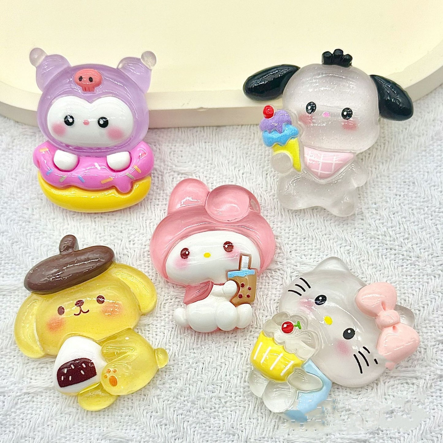 Large Luminous Sanrio DIY Accessories - Open by yourself not open in live