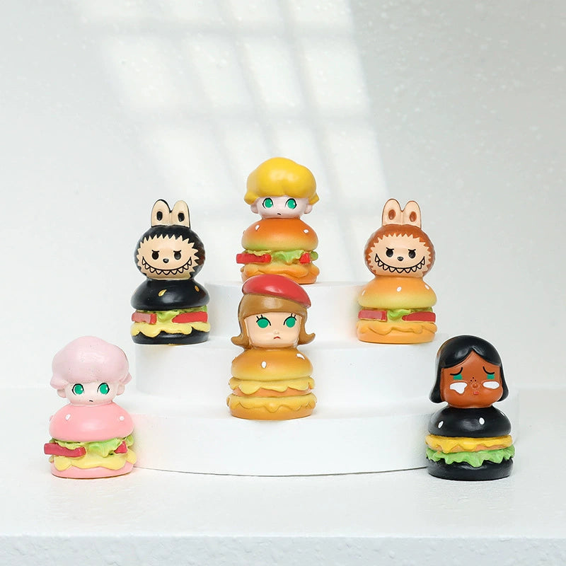 POP MART Burger series-102（Rainbow）