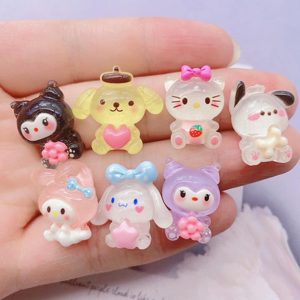 Sanrio patch DIY accessories - Open by yourself not open in live