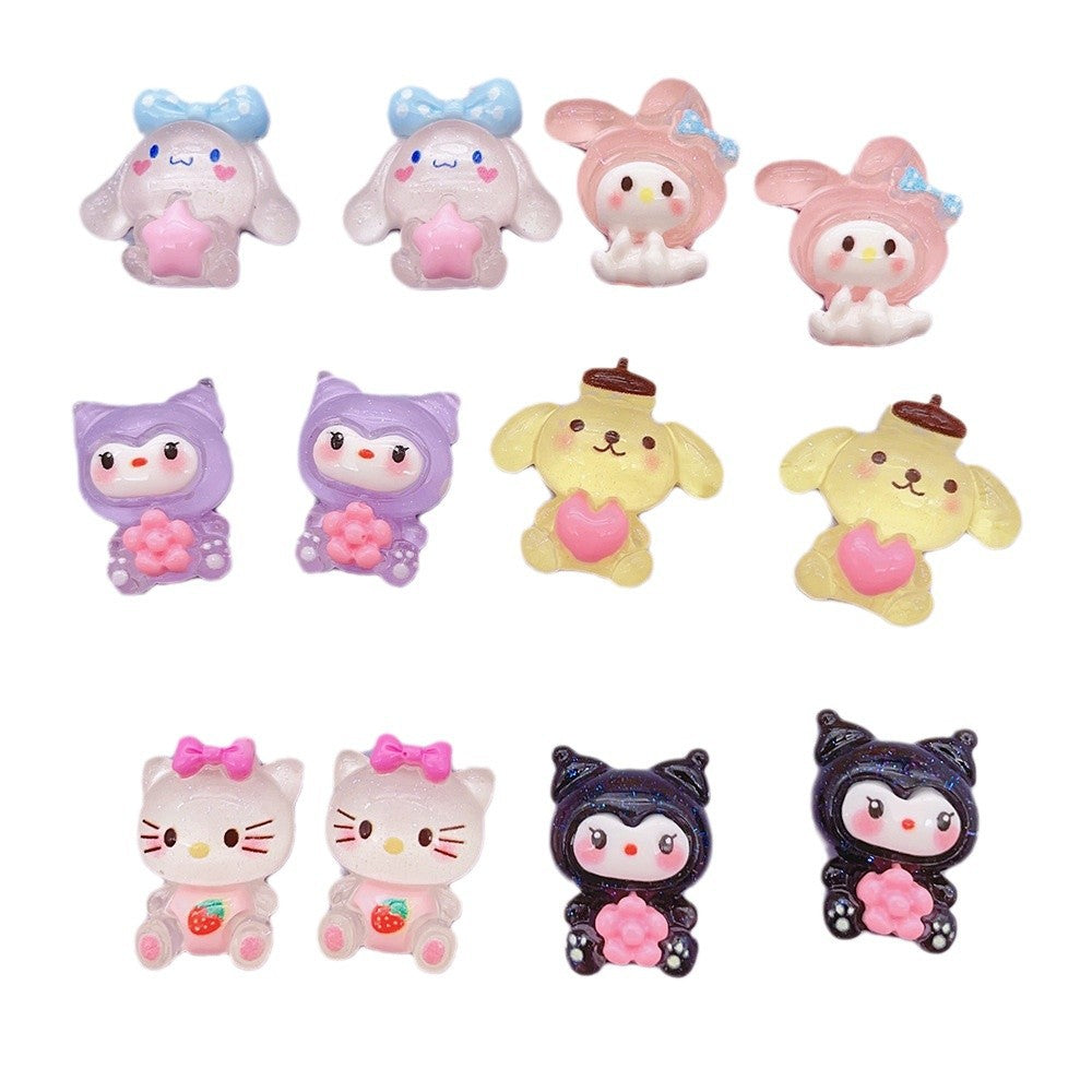 Sanrio patch DIY accessories - Open by yourself not open in live