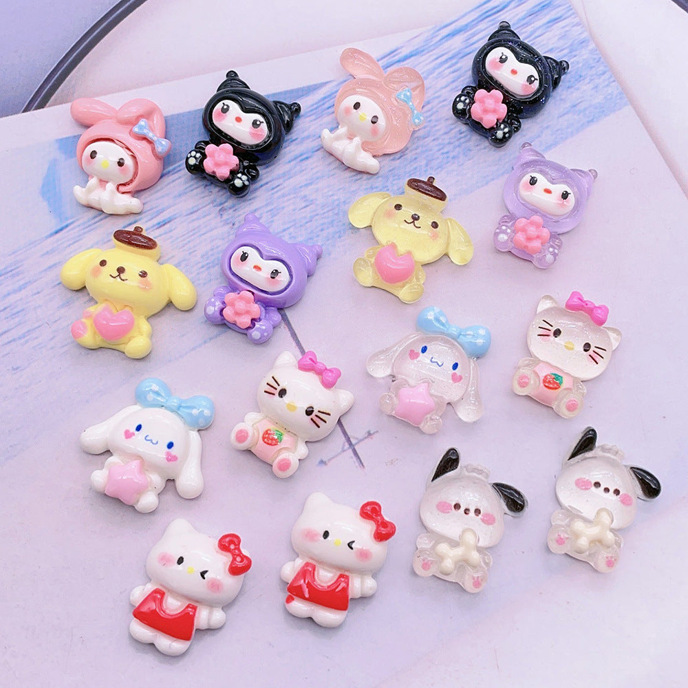 Sanrio patch DIY accessories - Open by yourself not open in live