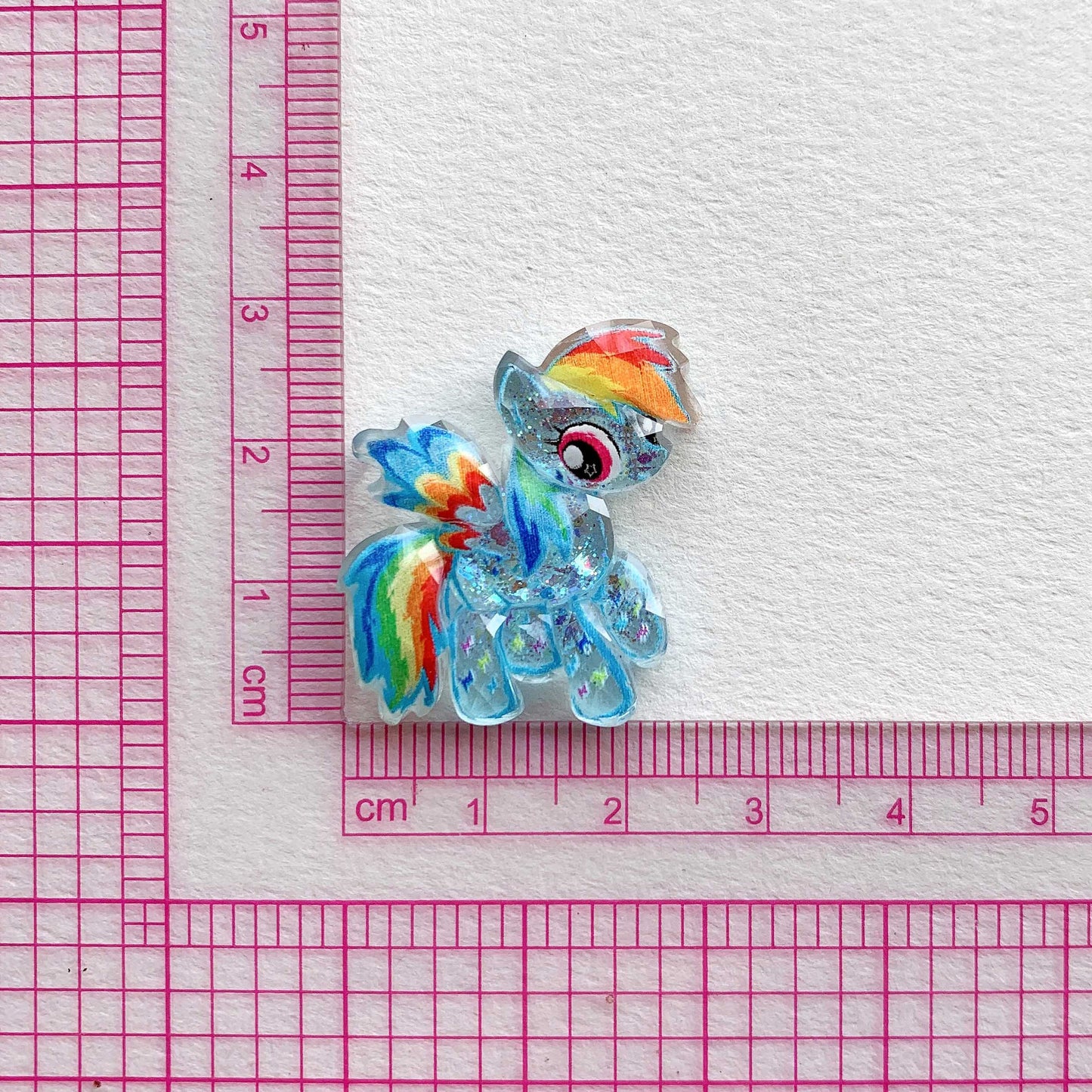 Cartoon Unicorn Pony Charms DIY Phone case - C1