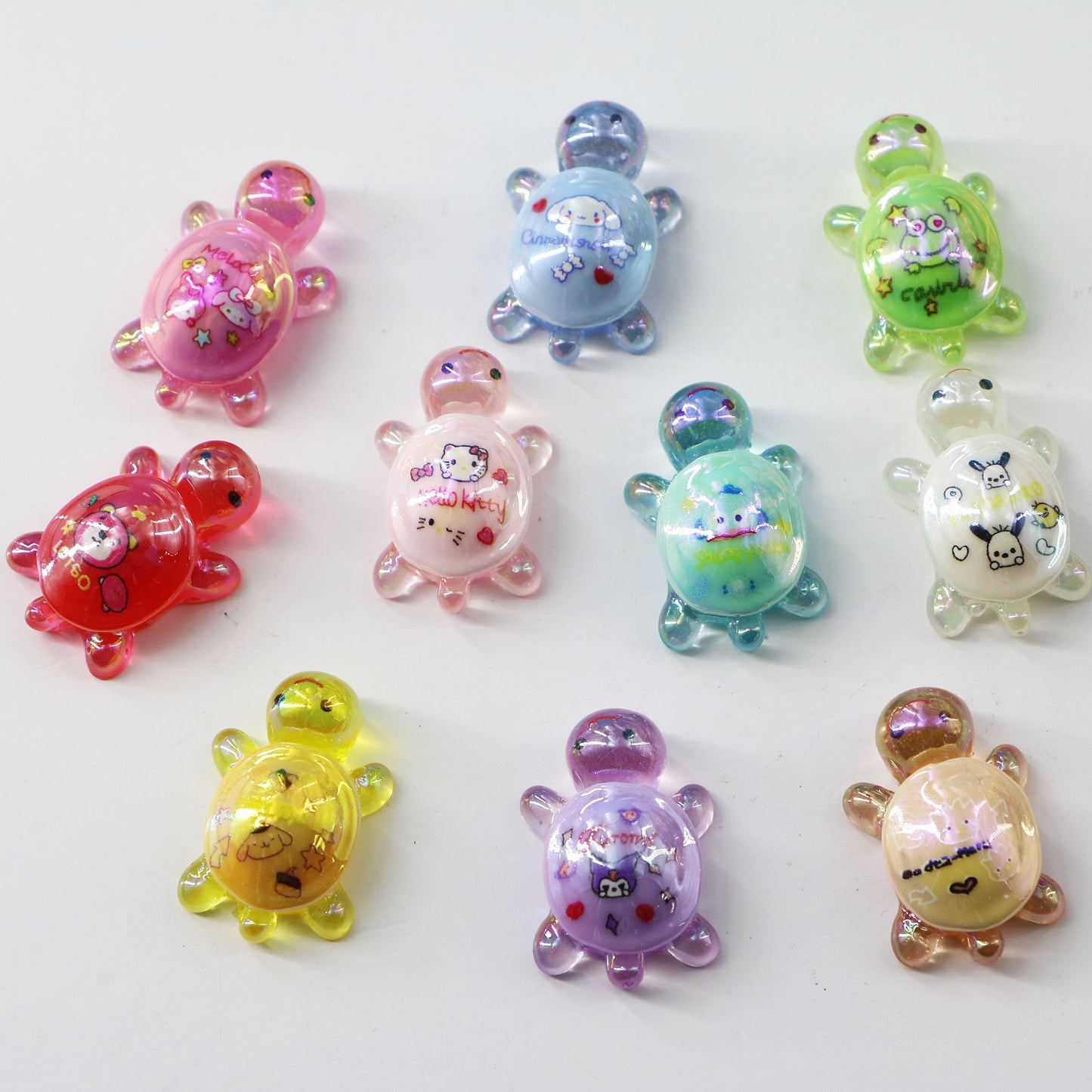 Sanrio Luminous Electroplated Turtle - Open by yourself not open in live