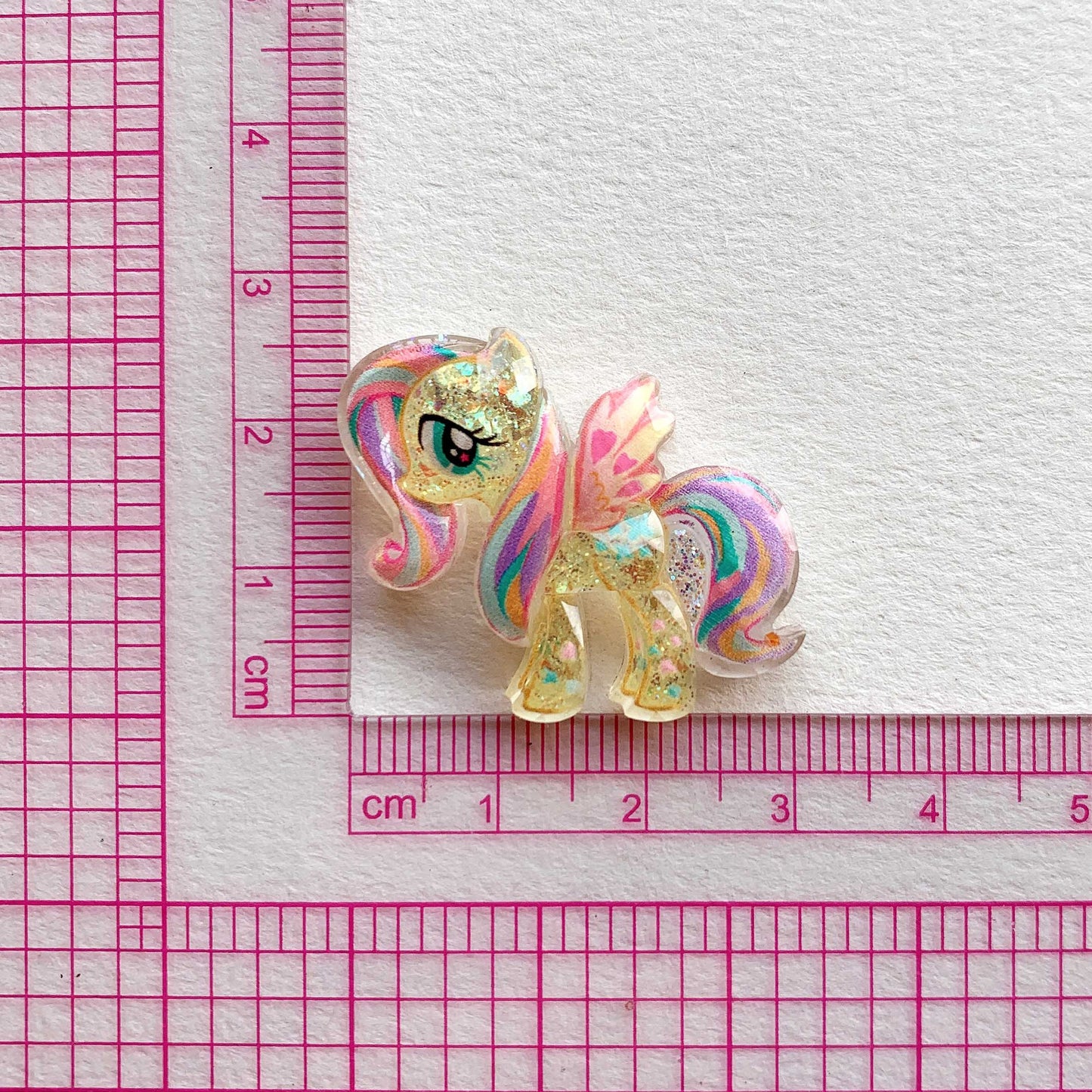 Cartoon Unicorn Pony Charms DIY Phone case - C1